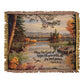 May The God Of Hope Tapestry Throw 50x60 Woven Throw