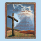 Old Rugged Cross Tapestry Throw 50"x60" 100% Cotton