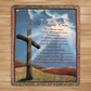Old Rugged Cross Tapestry Throw 50"x60" 100% Cotton