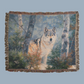 Snowy Silence Tapestry Throw 60x50 Woven Throw