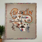 Austin 2 Tapestry Throw 50"x60" 100% Cotton