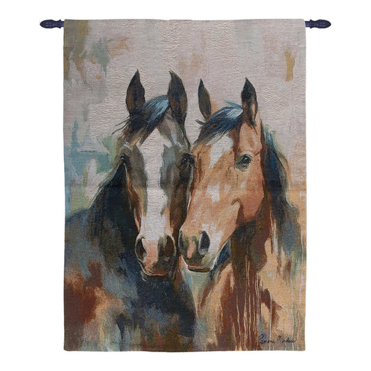 Caballo Magnific Brown Wallhanging 26X36