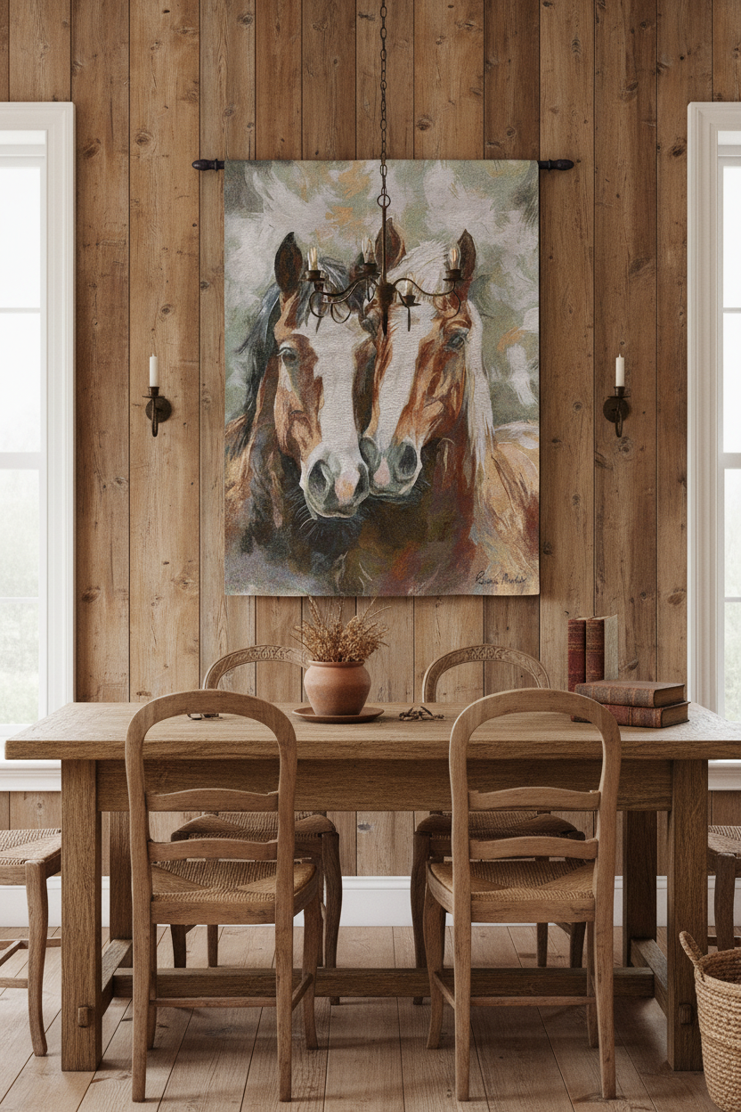 Caballo Magnific White Nose Wallhanging 26x36