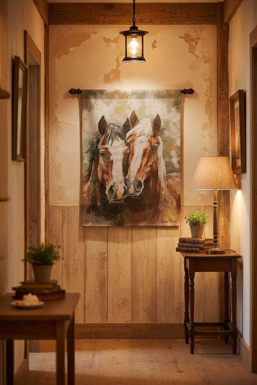 Caballo Magnific White Nose Wallhanging 26x36