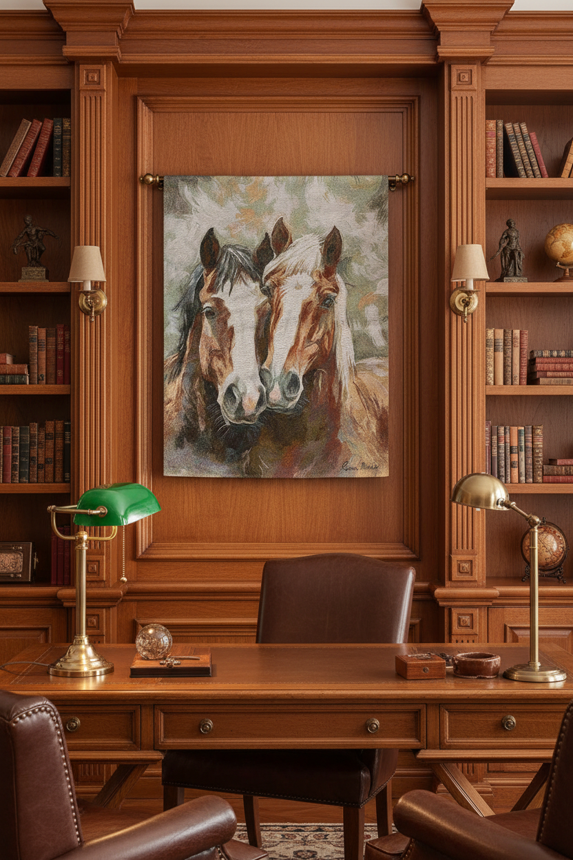 Caballo Magnific White Nose Wallhanging 26x36