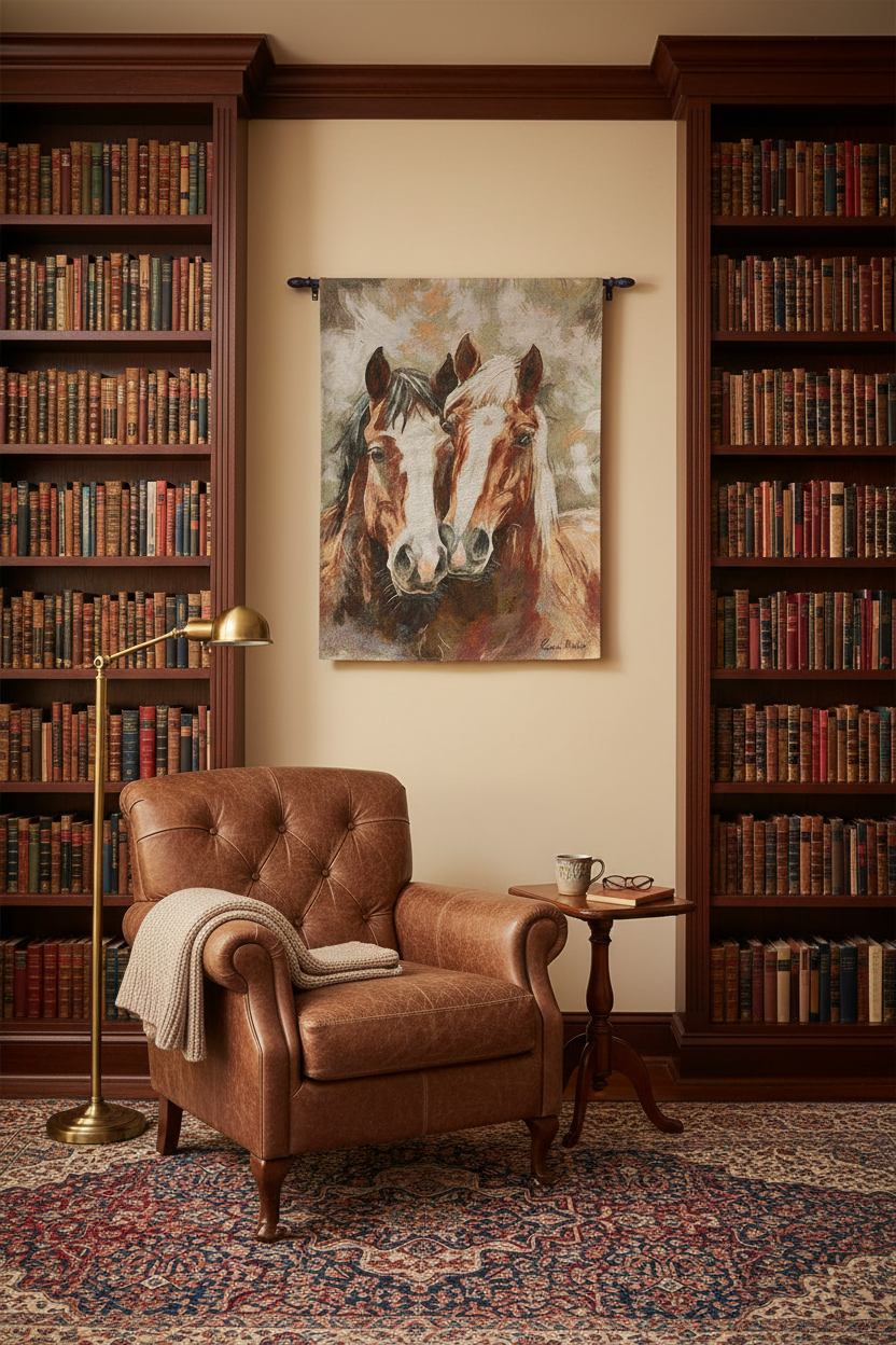 Caballo Magnific White Nose Wallhanging 26x36