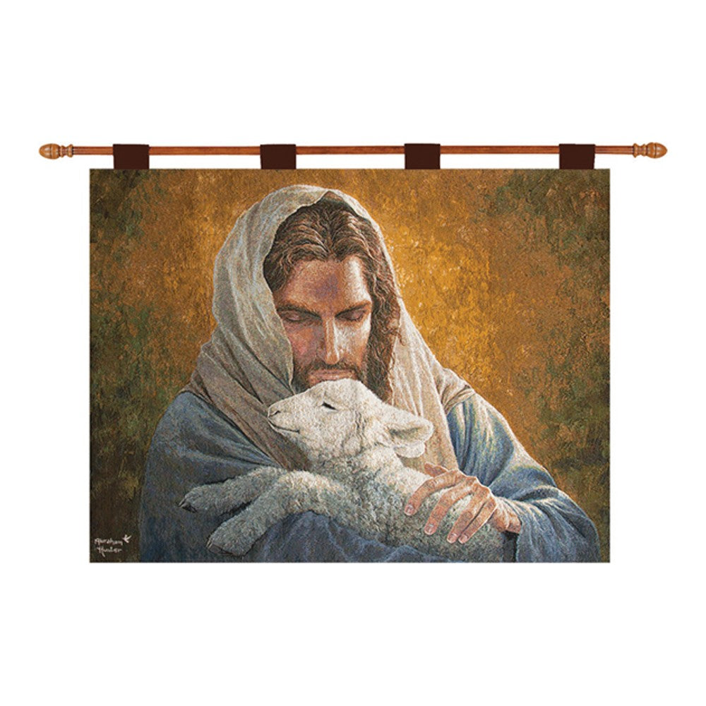 Lost But Found Tapestry Wall Hanging 36x26 inch with Rod