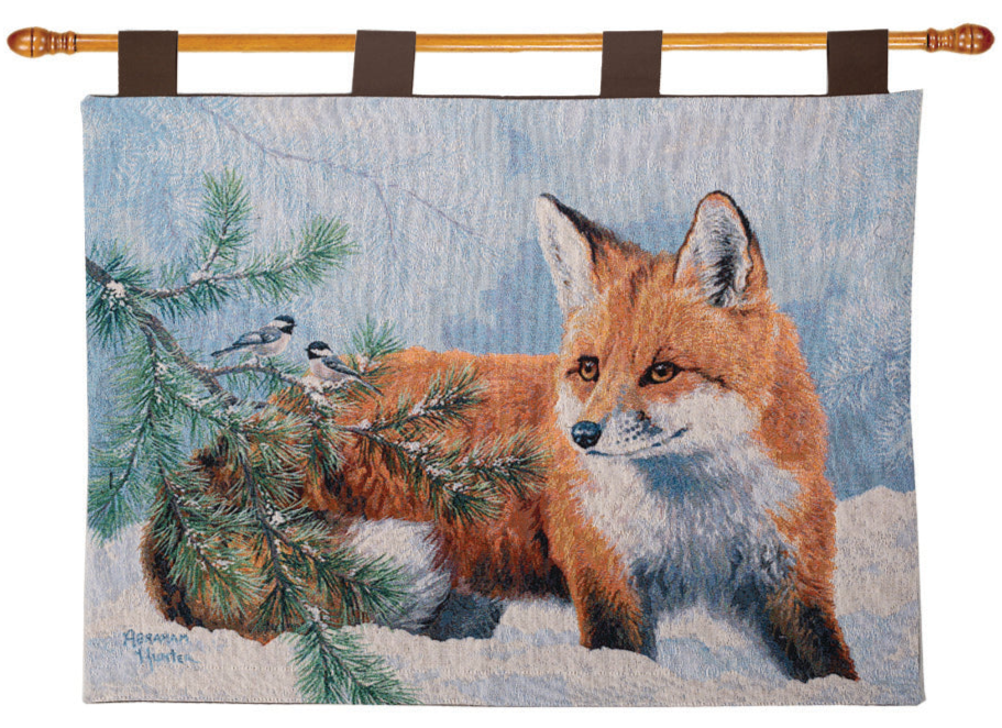 Snow Day Tapestry Wall Hanging 36x26