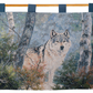 Snowy Silence Tapestry Wall Hanging 36x26