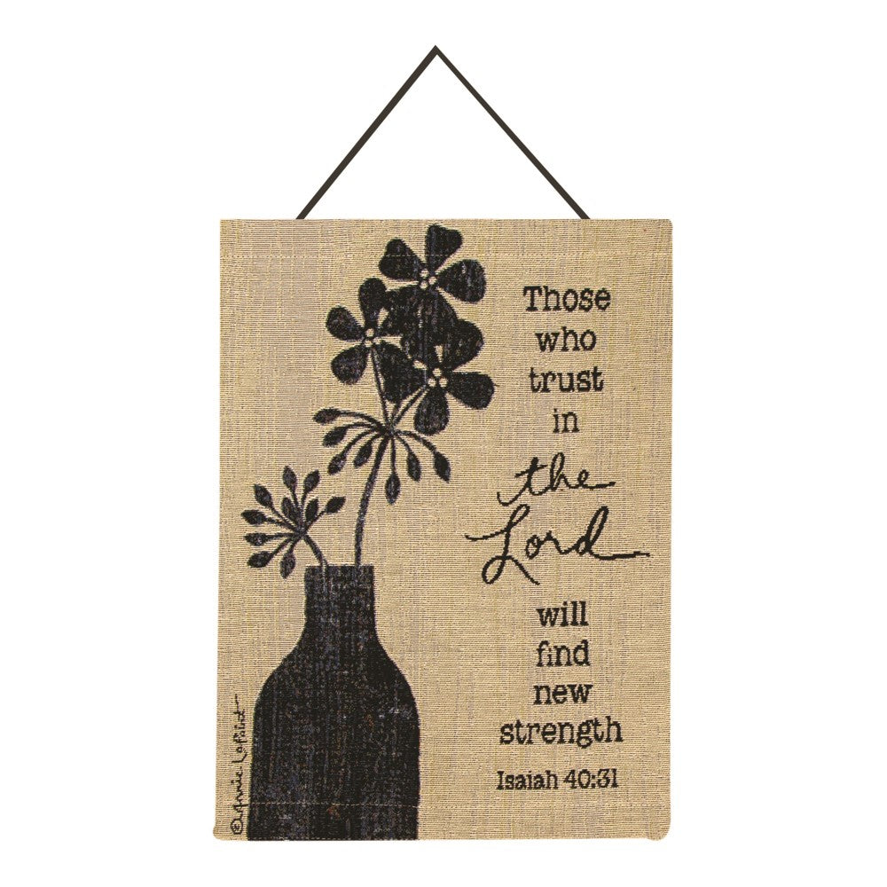 Those We Trust Tapestry Bannerette 13x18 inch with Hanger