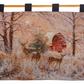 Winter Moonlight Tapestry Wall Hanging  36x26