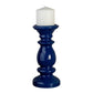 Camden Blue Ceramic Candle Holder Large Set of 2