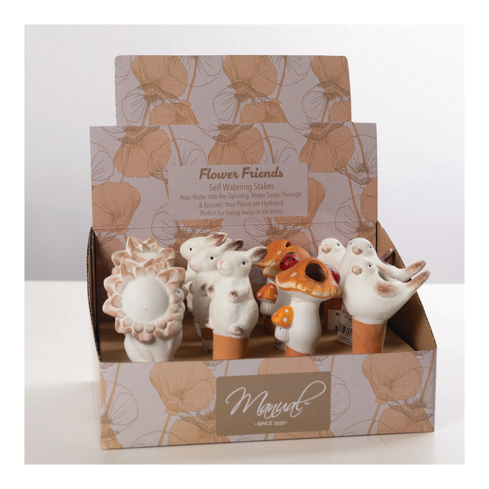 Terracotta Flower Friends Assorted set of 12