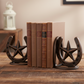 Western Star Horseshoe Bookends