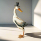Metal Tophat Duck