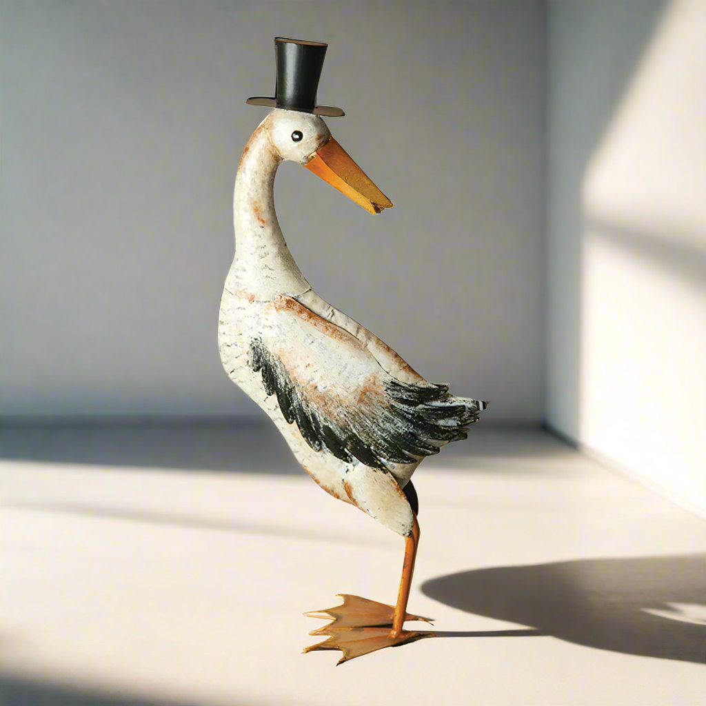 Metal Tophat Duck
