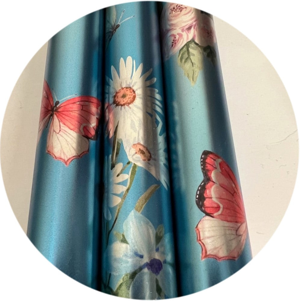 Metal Windchime - Blue Butterfly