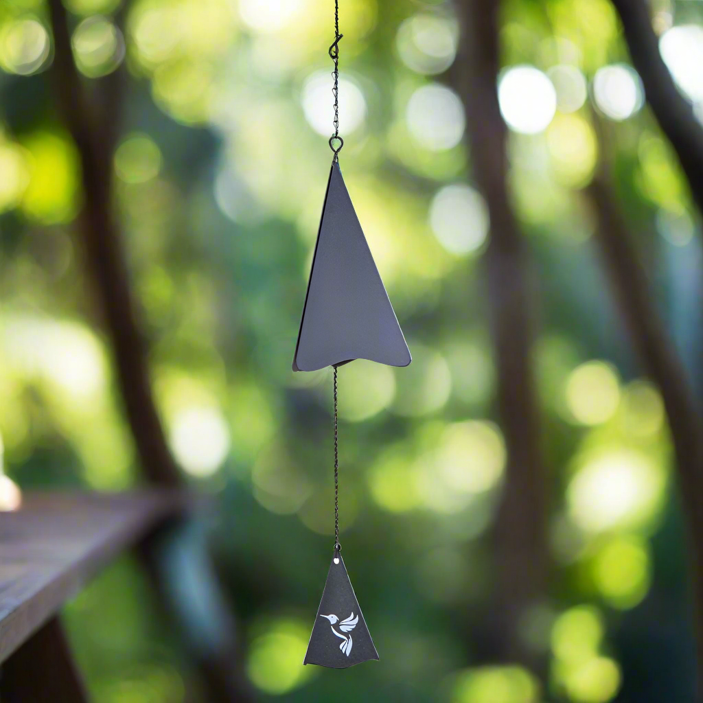 Triangle Wind Bell - Hummingbird