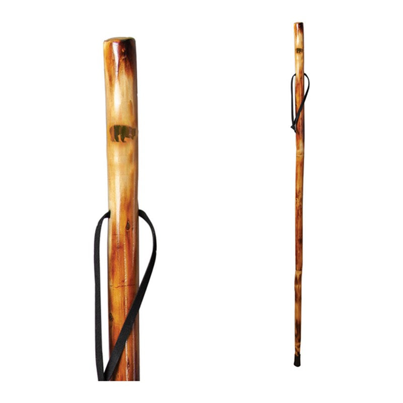 Take A Hike Compass Walking Stick With Compass & Pouch - Bear Silhouette