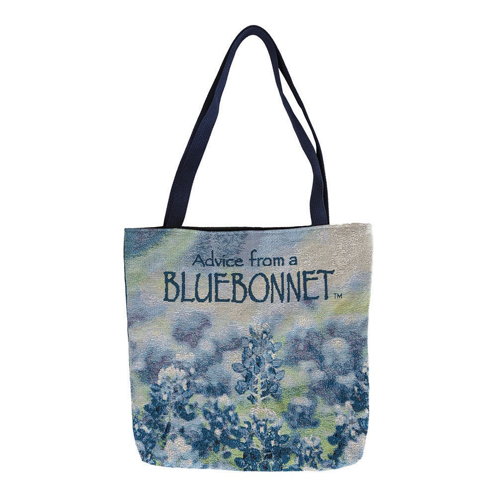 Advice From A Bluebonnet Tote Bag 17x17