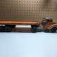 1950 Hubley Stake Truck 500 Series Vintage Orange Toy Flatbed