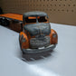 1950 Hubley Stake Truck 500 Series Vintage Orange Toy Flatbed
