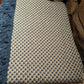 Tranquil Blue & Natural Woven Throw Blanket - Made in the USA