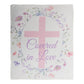 Covered In Love Coral Fleece Throw 50x60