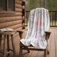 Covered In Love Coral Fleece Throw 50x60