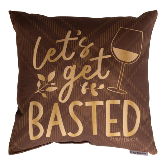 Let's Get Basted Climaweave Pillow 12x12
