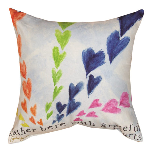 12 INCH  Grateful Heart Climaweave Pillow 12"