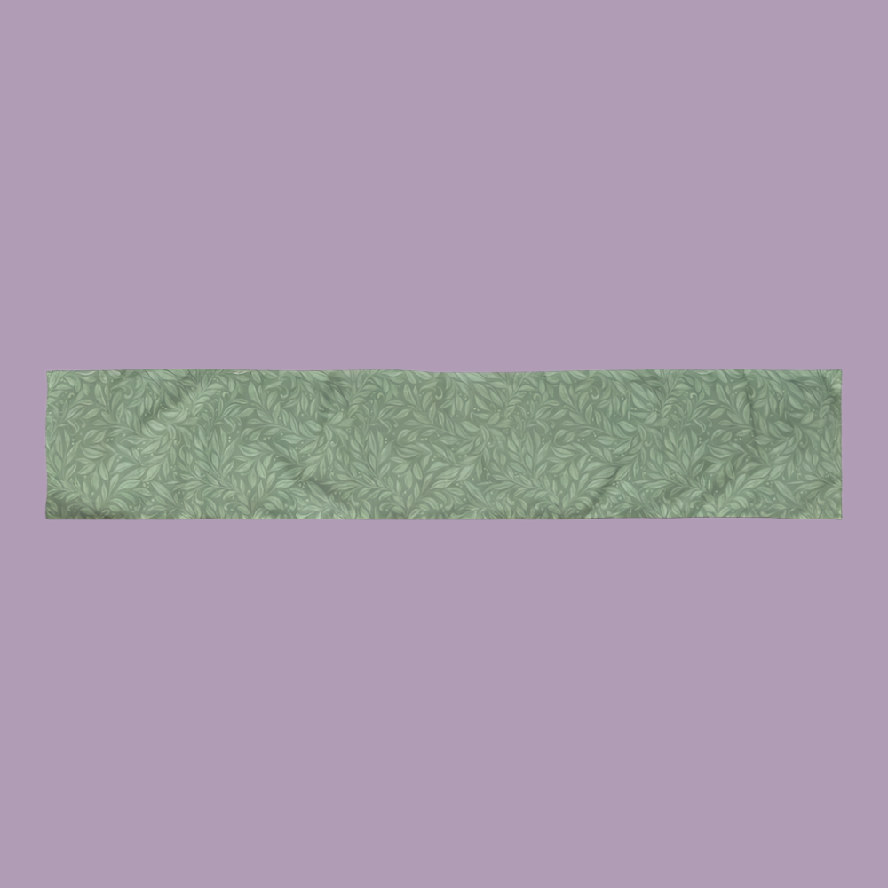 Table Runner Dark Succulents Runner 72 inch Tapestry