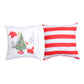 Winter Gnomes Tree Climaweave Pillow 12" Indoor/Outdoor