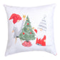 Winter Gnomes Tree Climaweave Pillow 12" Indoor/Outdoor