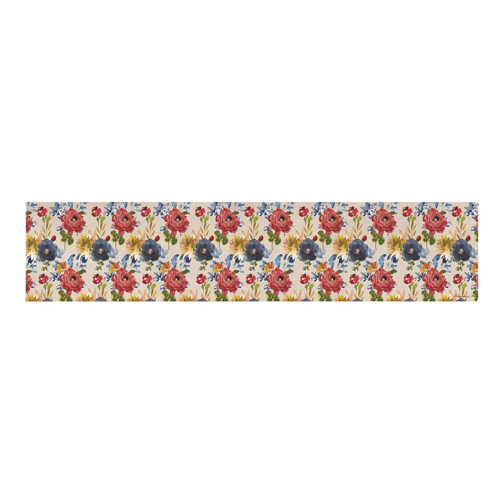 Rooster Bouquet 72 inch Table Runner