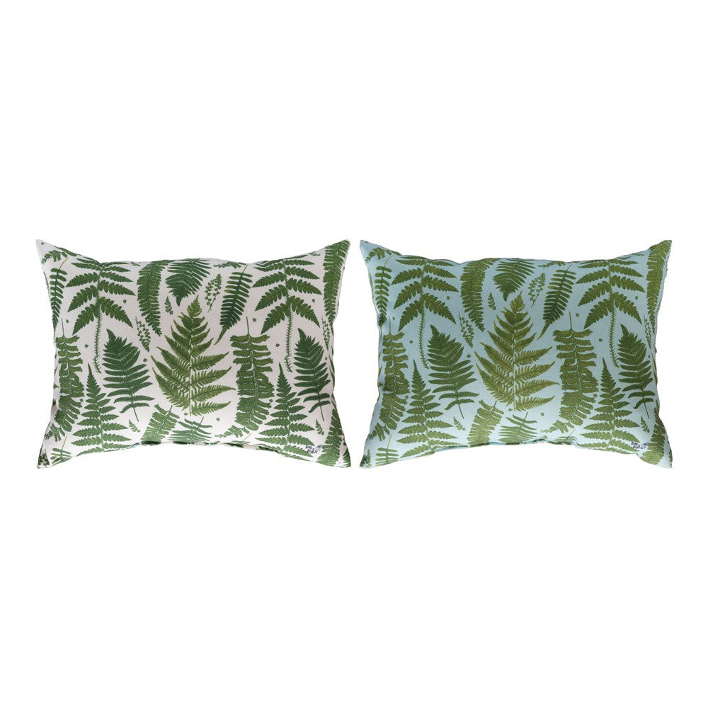 Ferns And Mushrooms Climaweave Pillow