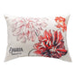 Flower Garden Dahlia & Hibiscus Climaweave Pillow 18x13