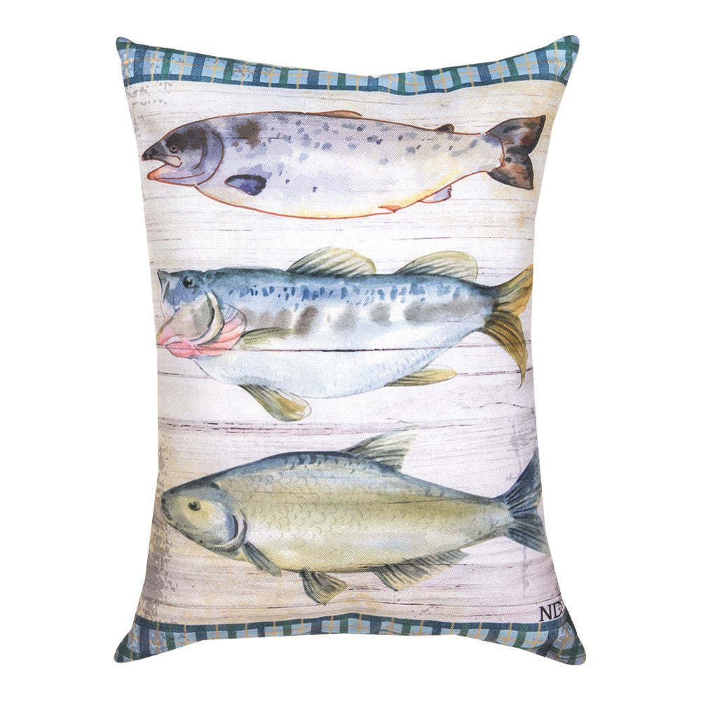 Three Fish Climaweave Pillow 13x18