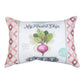 Farmhouse Living Heart Skips Climaweave Pillow 18"X13" Indoor/Outdoor