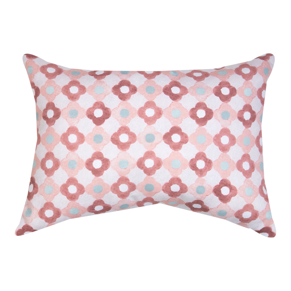 Farmhouse Living Heart Skips Climaweave Pillow 18"X13" Indoor/Outdoor