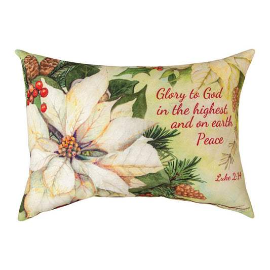 Glory To God Climaweave Pillow 18"x13" Indoor/Outdoor