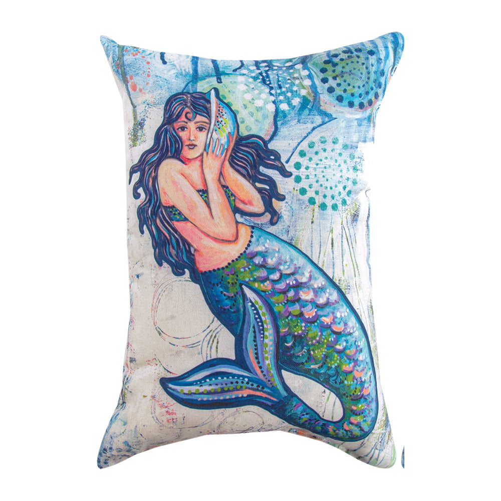 Jewels of The Sea Pillow 18"x13" Indoor/Outdoor