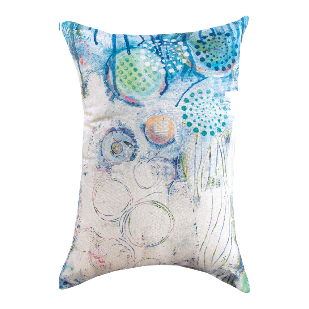 Jewels of The Sea Pillow 18"x13" Indoor/Outdoor