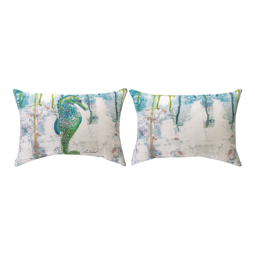 Jewels of The Sea Climaweave Pillow 18"x13" Indoor/Outdoor
