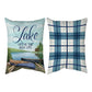 Lake Life - Lake Life Is The Best Life Climaweave Pillow 13x18
