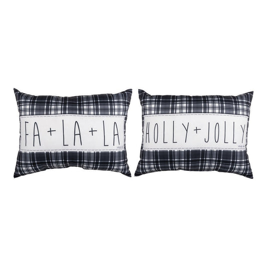 Holly + Joy 24X18 Pillow Climaweave