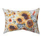 Sunflowers Forever Climaweave Pillow 18"x13" Indoor/Outdoor
