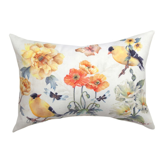 Sunshine Garden Climaweave Pillow 18"X13"