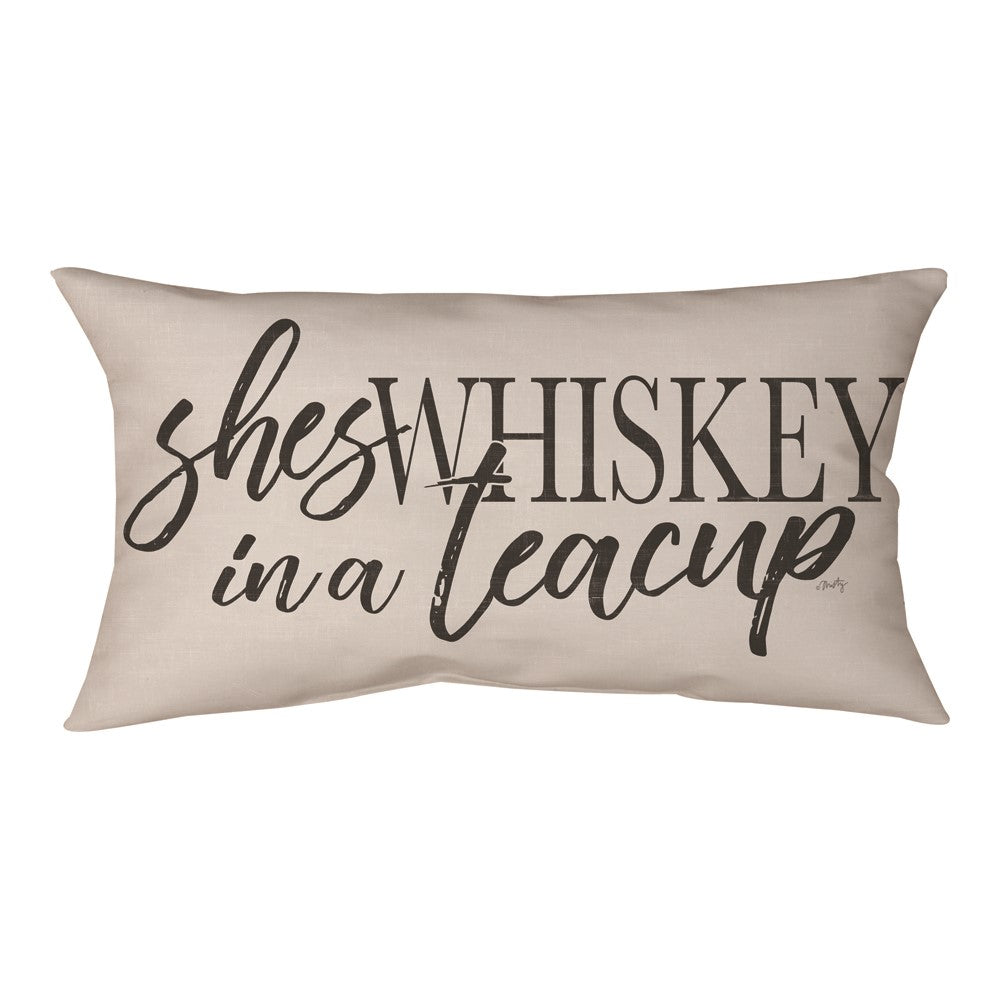 She's Whiskey Climaweave Pillow 17"x9"
