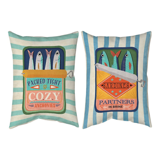 Tasty Tins Climaweave Pillow 13x18